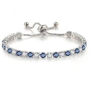 3/$40 NWT Blue CZ Tennis Bracelet